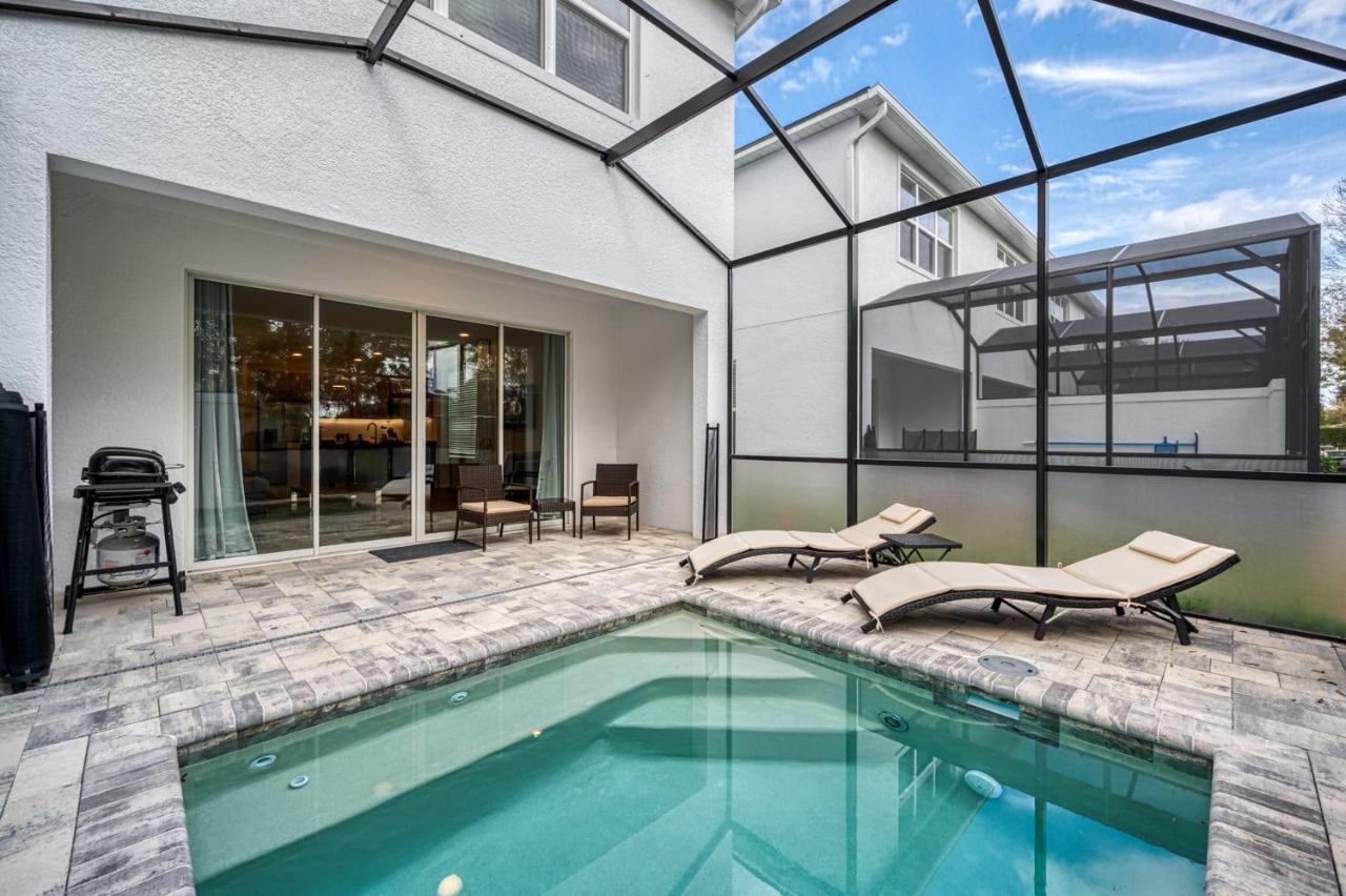 Pleasant Townhome With Private Pool Near Disney Four Corners المظهر الخارجي الصورة